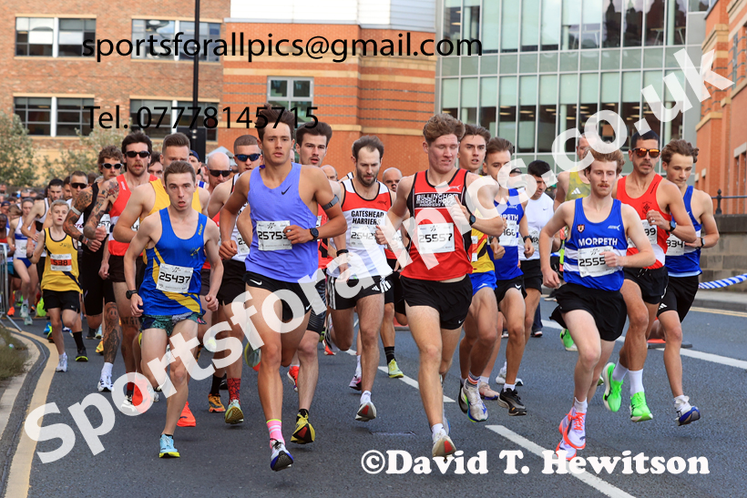 Quayside 5k, 2026 Quayside 5k and 10k, Newcastle. Photo: David T. Hewitson/Sports for All Pics